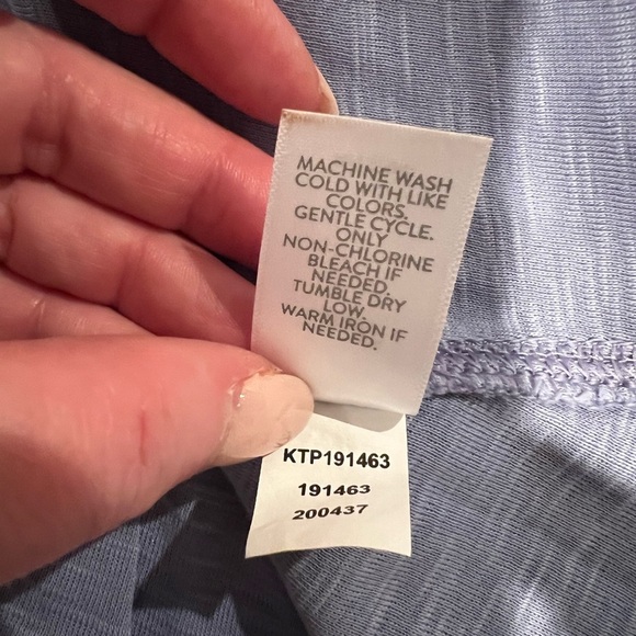 J. Jill elliptical tunic Pima cotton Women's scoop neck tall size medium, EUC - Picture 5 of 7